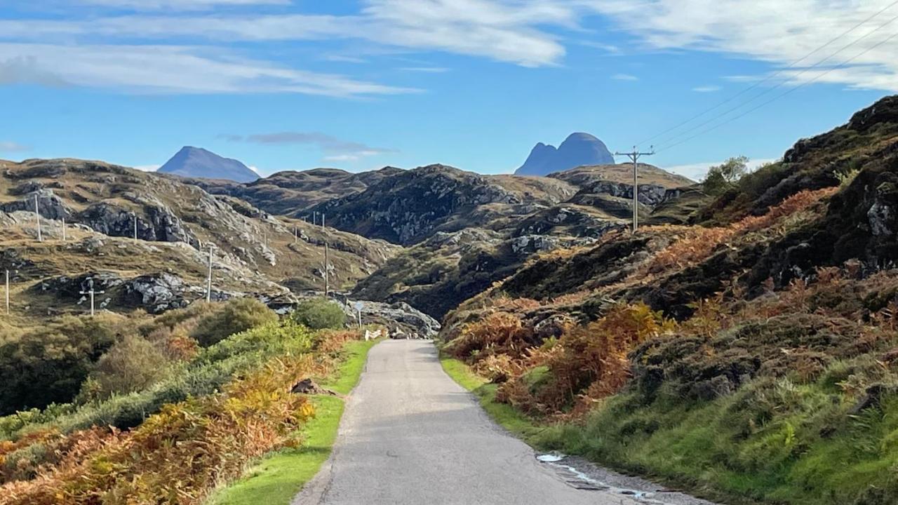 Beautiful Cottage In A Wonderful Highland Setting Drumbeg Eksteriør billede